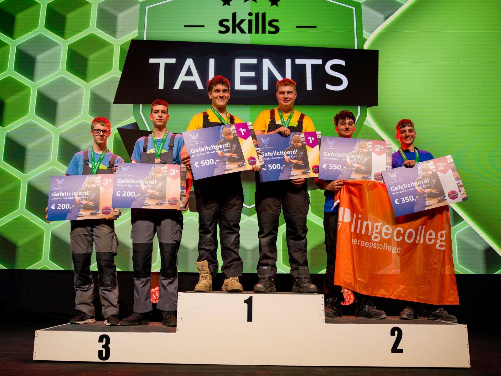 Technisch talent uit de regio schittert tijdens Skills: Zilver en pure passie